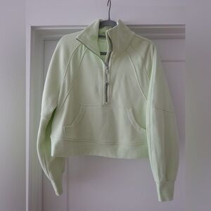 Lululemon scuba oversized funnel quarter zip
